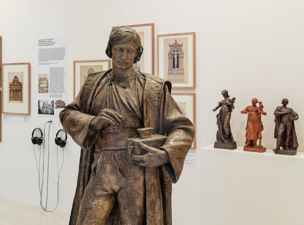 Instalace děl Stanislava Suchardy v Národní galerii