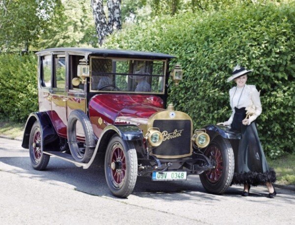 Výstava Dědeček automobil ve Vlastivědném muzeu v Olomouci - ilustrační fotografie.