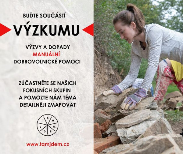 Výzva neziskové organizace Tamjdem