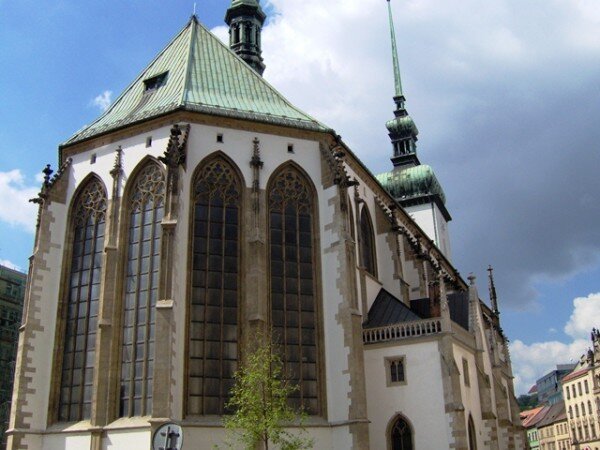 Gotický kostel sv. Jakuba patří k nejvýznamnějším památkám Brna.