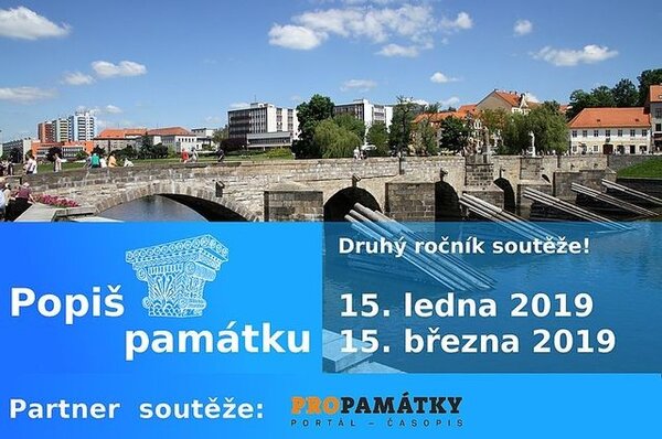 Plakát soutěže Popiš památku