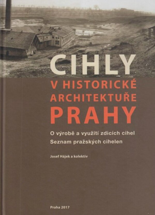 Na přebalu knihy je fotografie z roku 1924 zobrazující břevnovskou Klášterní cihelnu benediktinů. 