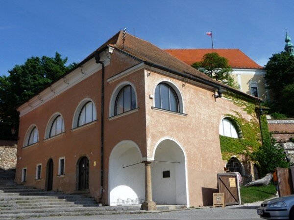 Horní synagoga v Mikulově je jediná polského typu u nás. Je typická čtyřmi kopulemi a čtyřmi sloupy uvnitř modlitebny. 