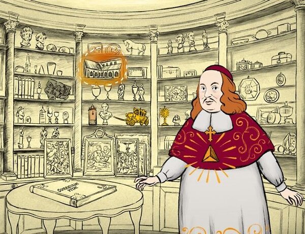 Olomoucký biskup Karel II. je ústřední postavou celého projektu.