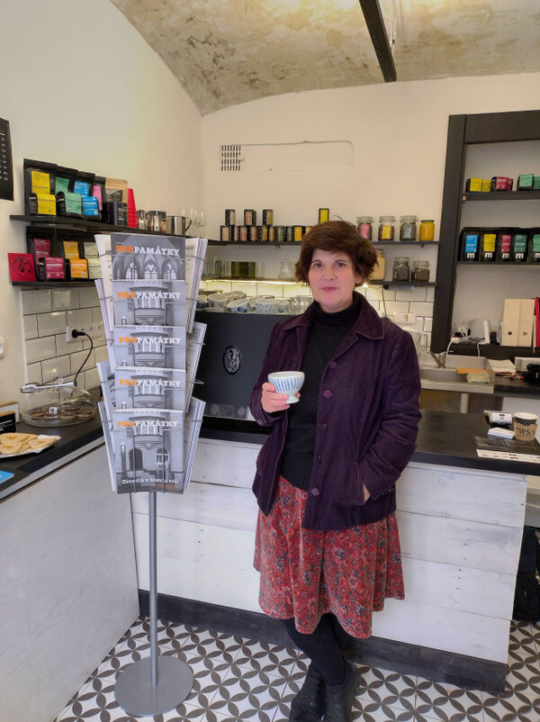 Alice Marxová v Café Nezisk