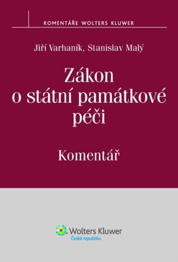 Zákon o státní památkové péči. Komentář