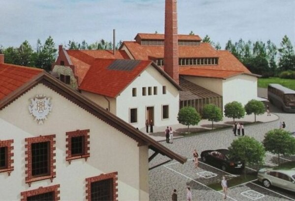 Vizualizace huti František po revitalizaci.