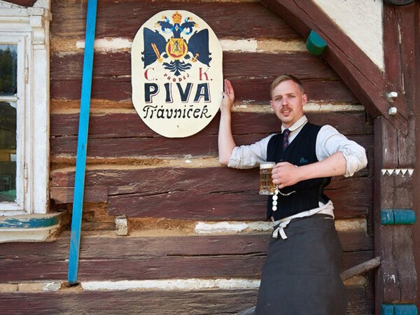 Návštěvníci akce Beranovy hody se seznámí s obnovou roubenky, v níž dříve fungoval Beranův hostinec.