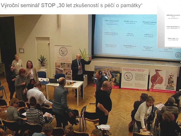 Přednáškový sál jubilejního semináře