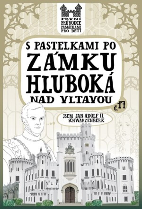 Obálka průvodce po zámku Hluboká.
