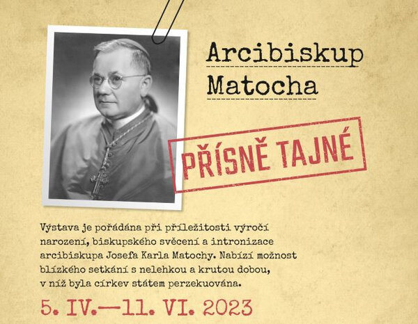 Výstava připomíná ne tak dávné perzekuce církve od totalitního státu.