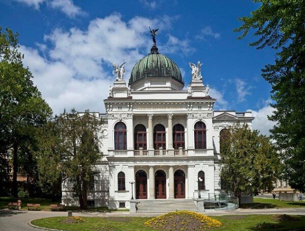 Opava - historická výstavní budova (Ilustrační foto)