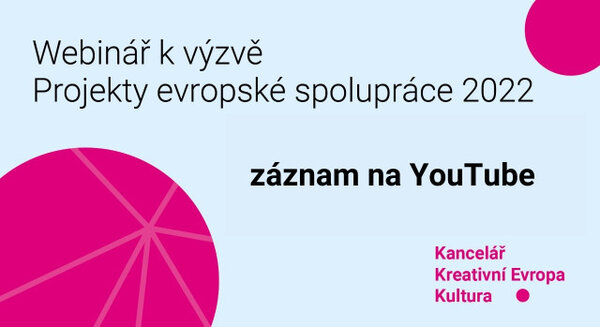 Projekty evropské spolupráce 2022 lze podávat do 5. května.