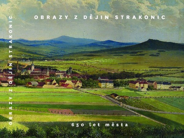 Obrazy z dějin Strakonic - titulní strana knihy