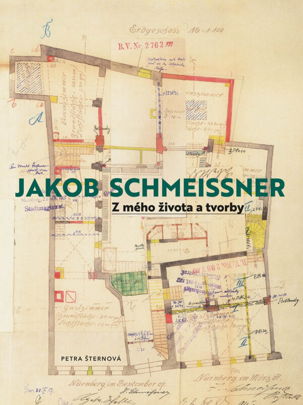 Obálka nové knihy o architektu Jakobu Schmeissnerovi