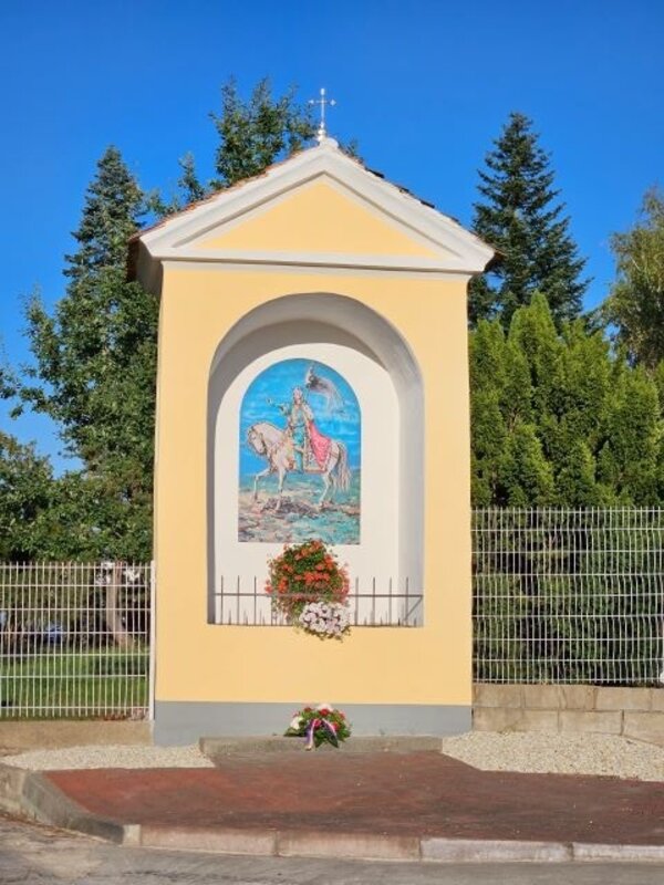 Opravená kaplička sv. Václava v Jarošovské ulici