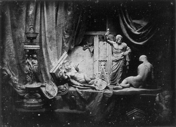 Kynžvartská daguerrotypie s motivem uměleckého ateliéru z roku 1839 je první svého druhu na světě.