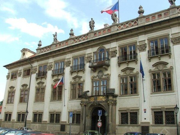 Nostický palác – sídlo Ministerstva kultury