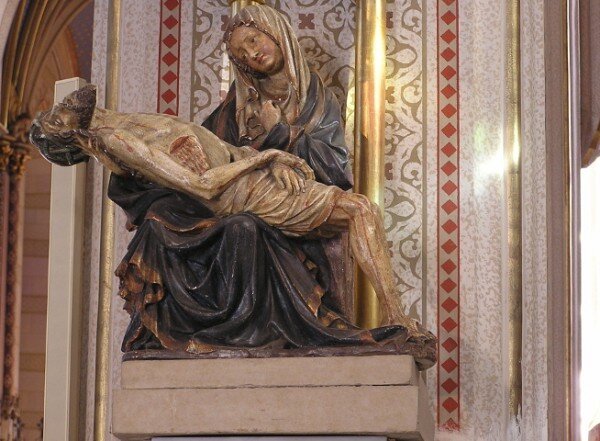 Vzácná Křivákova pieta je k vidění na výstavě v olomouckém Arcidiecézním muzeu do 4. října.