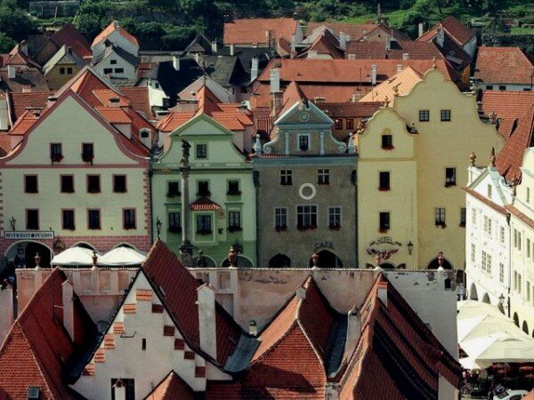 Historické centrum Českého Krumlova (ilustrační foto)